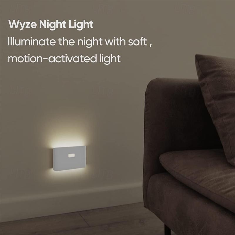 светодиодный ночник, датчик движения, перезаряжаемый через USB беспроводной ночник, кухонный шкаф, коридор, ночные светильники для ванной, прихожей, спальни, детской комнаты, кухни и лестницы 1/2/3 шт. 2026 - $19.99 –P7