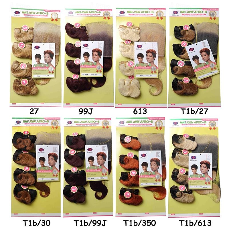 țesătură păr bătătură afro-b 13*4 dantelă frontală păr uman păr virgin 4 pachete/pachet corp ondulat blond negru maro extensii de păr 2025 - $66.99 –P2