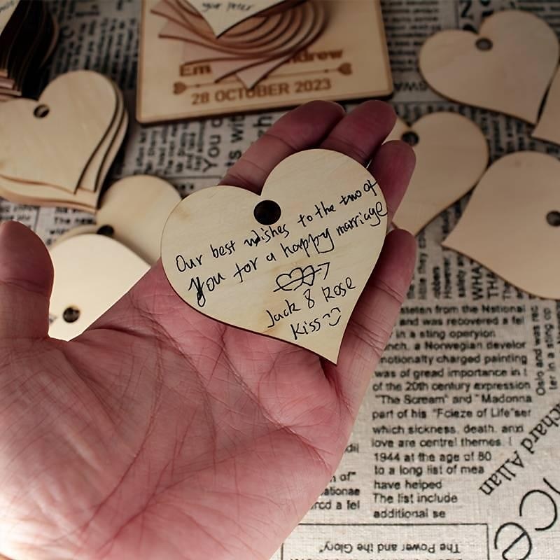 Wedding Sign in Wooden Love Set Wooden Crafts Festival Creative Decoration 2025 - $41.99 –P7