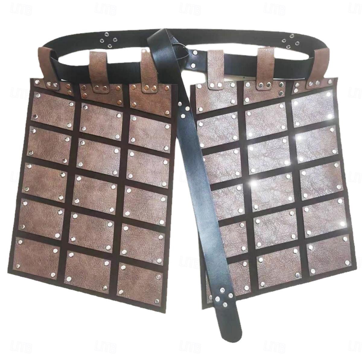 Punk & Gothic Mittelalterlich Renaissance Rock Taillengürtel Krieger Wikinger Ranger Bogenschießen Einfarbig Herren Vikinger Halloween Karneval Maskerade Maskerade LARP Renaissance-Messe Erwachsene 2025 - $42.99 –P8