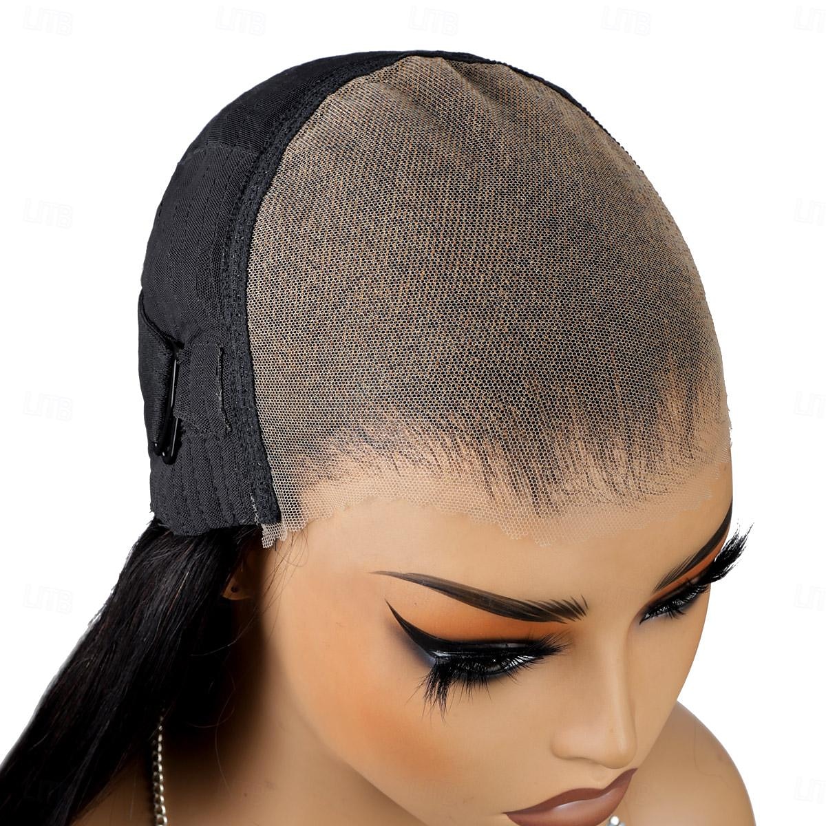 parrucche di capelli umani brasiliani ricci crespi ondulati parrucche corte per donne parrucca trasparente con chiusura in pizzo 6x7 pre-pizzicata riccia profonda naturale del 2025 a $191.99 –P6