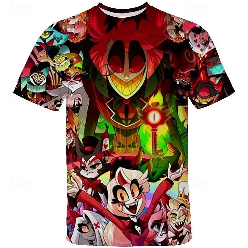 Hazbin Hotel Alastor Japonesa/Curta Imprimir Arte Gráfica Para Homens Adulto Carnaval Baile de Máscaras Impressão 3D Festa Festival de 2025 por $18.99 –P5