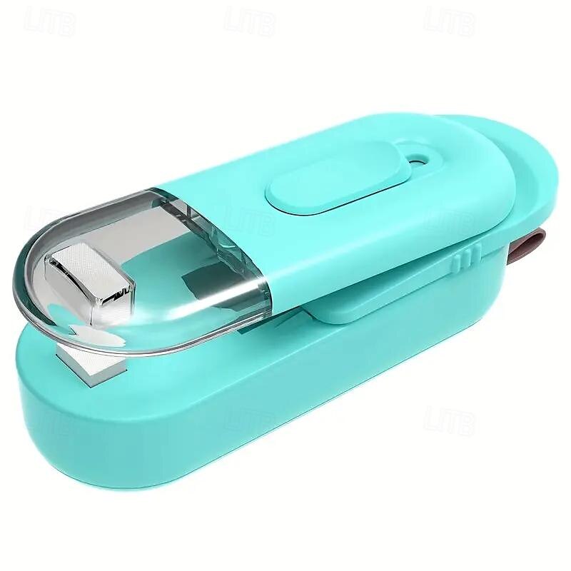Scelleuse à chargement usb pour sac de collation domestique, scelleuse intégrée pour sac alimentaire, mini scelleuse pratique de 2025 ? $18.99 –P3