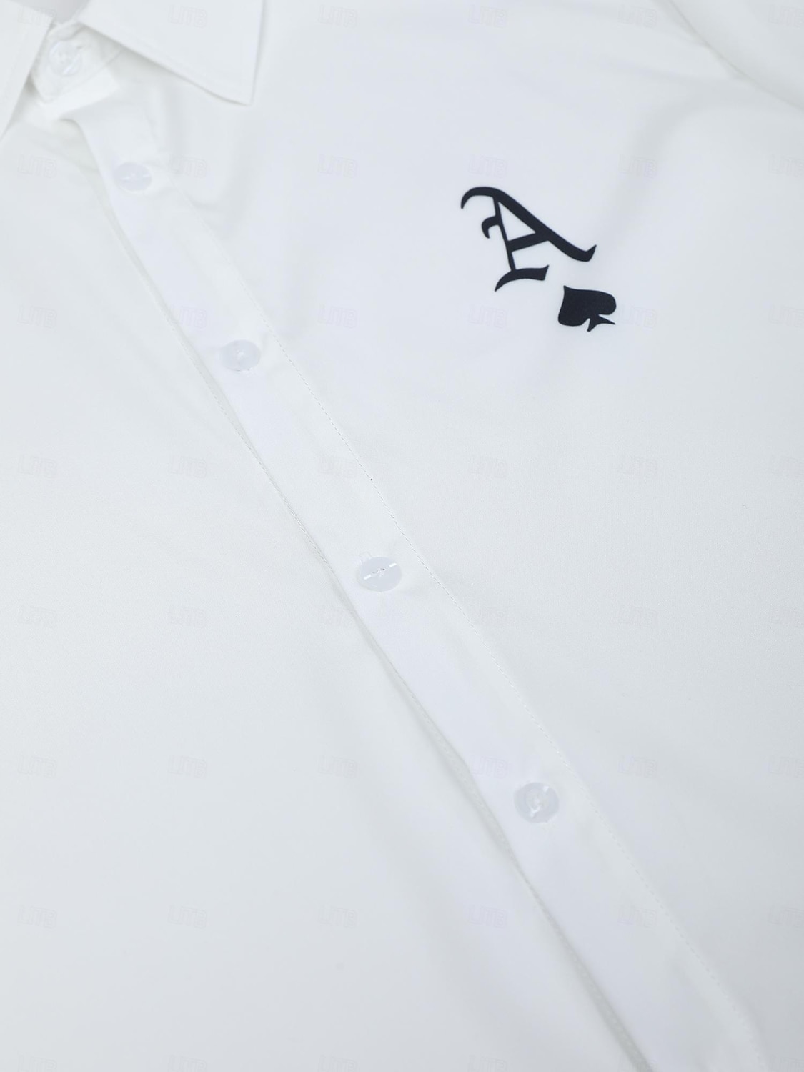 Πόκερ Business Casual Ανδρικά Εκτυπωμένα πουκάμισα Δρόμος Φορέστε στη δουλειά Καθημερινά Ρούχα Ανοιξη καλοκαίρι Απορρίπτω Μακρυμάνικο Λευκό, Θαλασσί Τ, M, L Ύφασμα που τεντώνεται με 4 τρόπους 2025 - $22.99 -P2