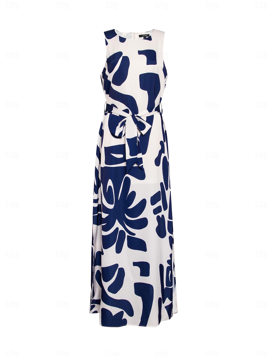 Femmes Robe Décontractée Robe Ample Noir Blanche Sans manches Motif Floral Imprimé Ample Printemps & Été Tour Décontracté Quotidien Occasionnel Vacances S M L de 2025 ? $71.99 –P7