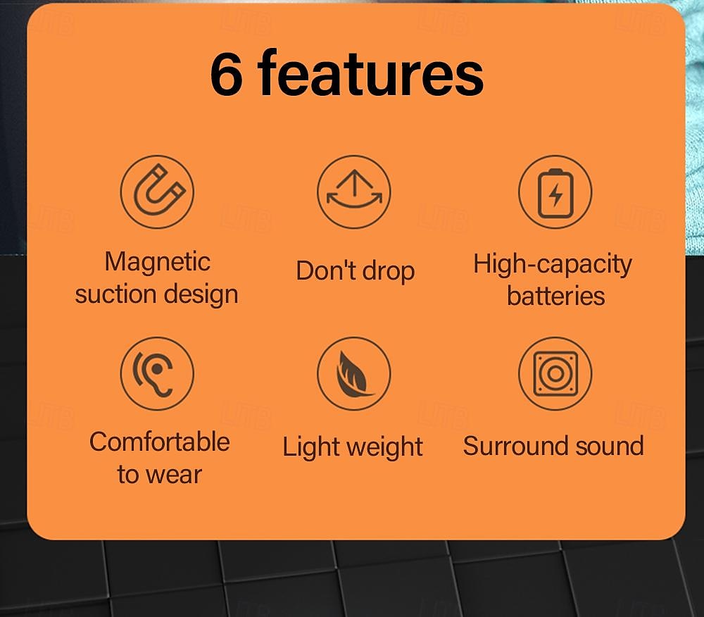 Lenovo XE05 Neckband Headphone In Ear Bluetooth5.0 Stereo IPX5 for Apple Samsung Huawei Xiaomi MI  Fitness Traveling Jogging Mobile Phone 2025 - $24.99 –P3