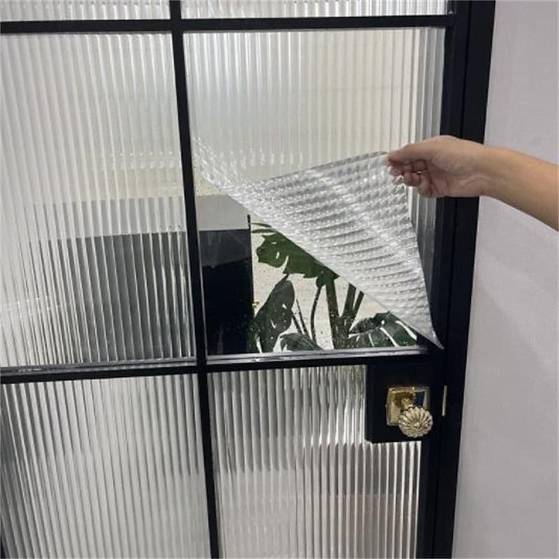 üveg ablakfólia nem tapadó elektrosztatikus changhong stílusú üvegmatrica irodai dekoráció ablakmatrica erkélyablak matrica üvegfólia 45*100cm 2025 - $9.49 –P2