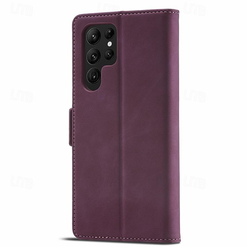 телефон Кейс для Назначение SSamsung Galaxy S24 S23 S22 S21 Ultra Plus A54 A34 A14 Примечание 20 10 Кошелек для карт Откидная подножка Разъем для карты Защита от удара Ретро ТПУ Кожа PU 2025 - $17.99 –P4