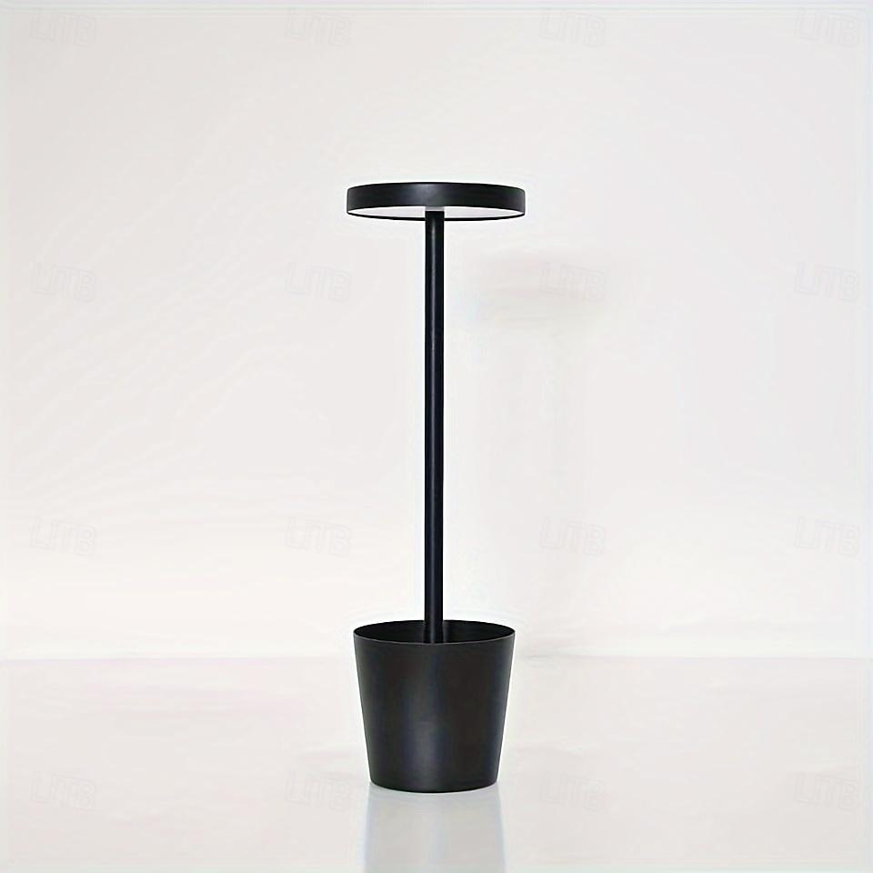 Cordless Table Lamp  with Flower Basket Design  3-Levels Brightness Stepless Dimming Table Light Rechargeable Battery Powered LED Desk Lamp for Restaurant/Home/Patio 2025 - $43.99 –P11