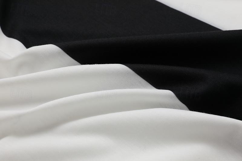 Férfi Póló öltönyök Tracksuit Teniszing Rövidnadrág és póló szett Rövid ujjú Terített nyak Tavaszi nyár Színes Sportok Divat Dizájn 2 db Szabadtéri Utca Hétköznapi Fekete Fehér Sárga Férfi felső póló 2025 - $22.99 –P10