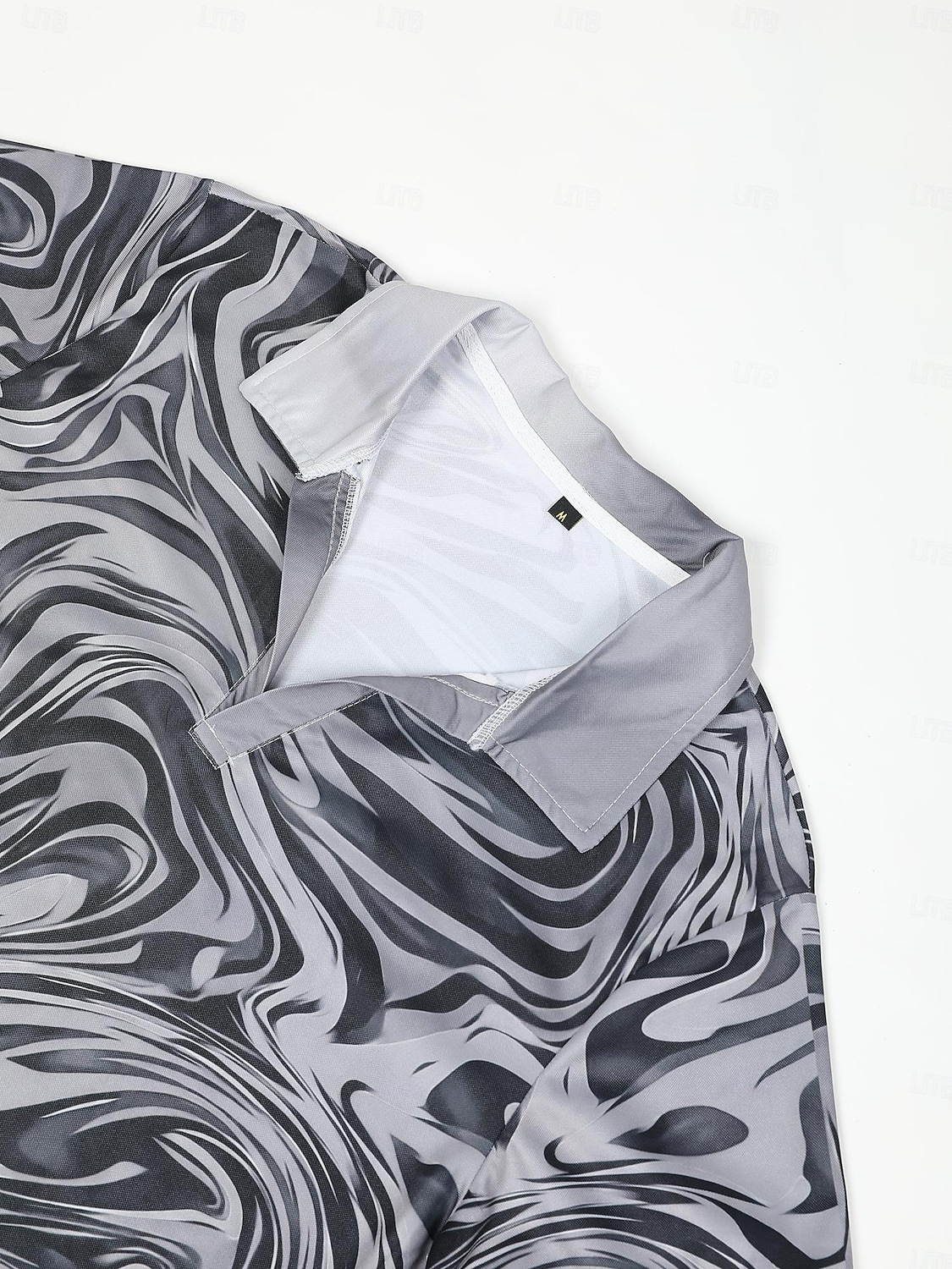 Herr Grafisk Pikétröjor Golftröja Kortärmad Polotröjor V-hals Ledigt Semesterkläder Rave Wear Festkläder 3D-utskrift Gul Rubinrött Blå 2025 - $22.99 –P3
