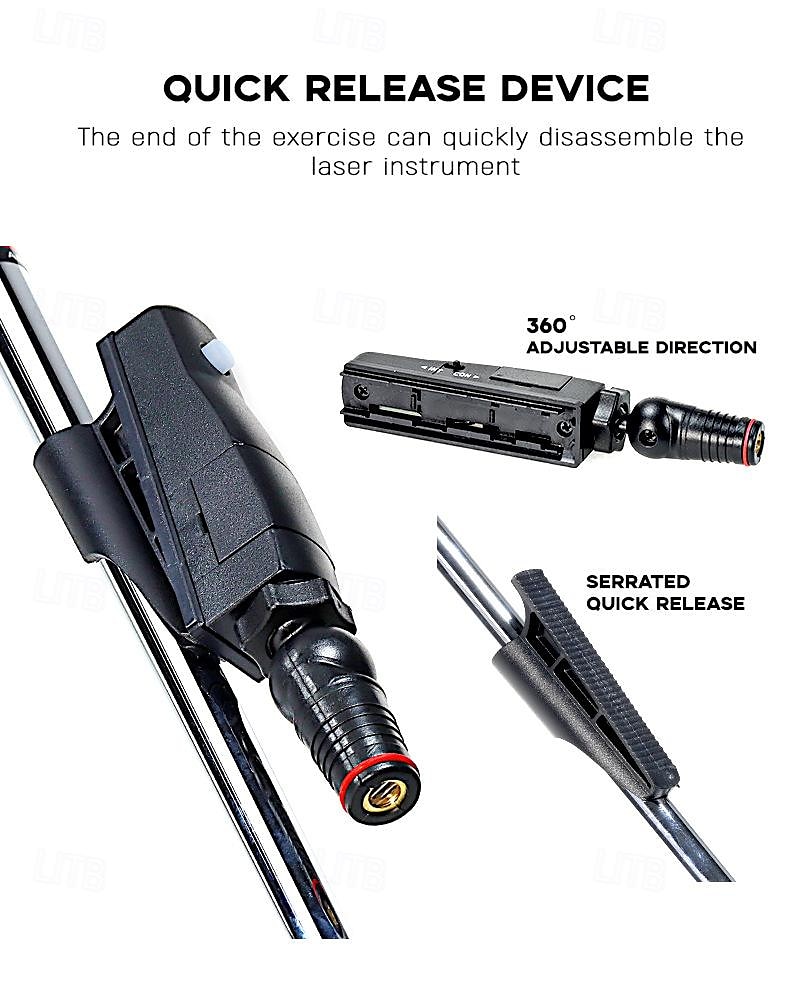 aide au putting laser de golf - outil d'entraînement au putting avec assistance à l'alignement laser, guide infrarouge pour perfectionner votre technique de putting de 2025 ? $25.99 –P7