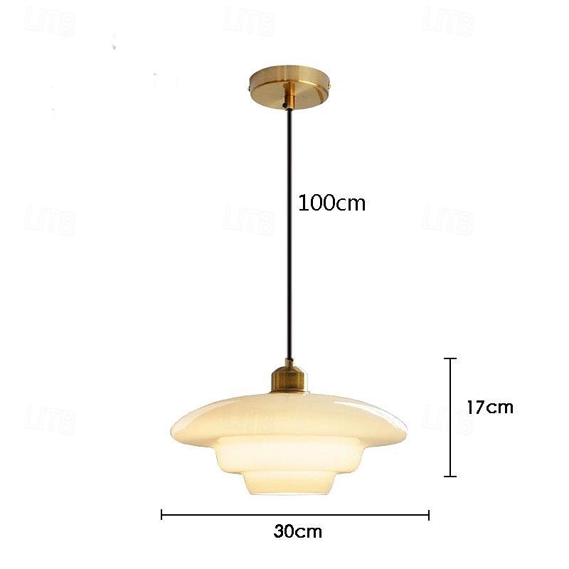 Lampade a sospensione a led per il tavolo della sala da pranzo 1 luce lampada a sospensione a soffitto in ottone per cucina isola luce illuminazione ingresso 110-240v del 2025 a $255.97 –P9