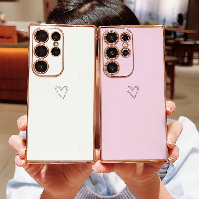 telefono Custodia Per Samsung Galaxy S24 S23 S22 S21 Ultra Plus A54 A34 A14 A53 A33 A23 A13 A12 A52 S25 Ultra Per retro Resistente agli urti TPU Placcatura del 2025 a $12.99 –P12