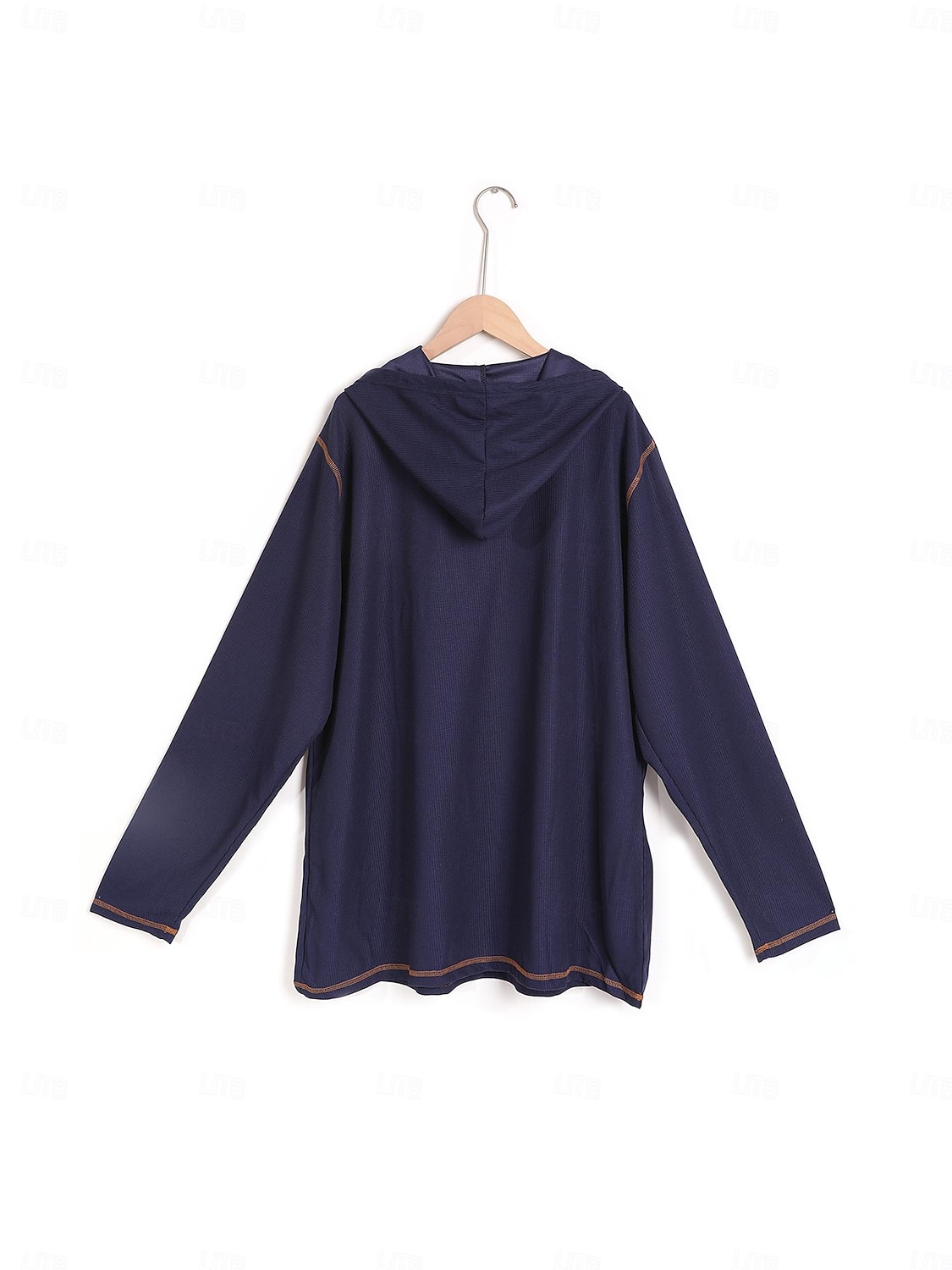 Férfi Póló Gofri Henley ing Henley ing Tee Top Hosszú ujj Henley Tavasz & Ősz Sima Divat Dizájn Alap Kollázs Kapucni Vakáció Utca Alkalmi Fekete Fehér Tengerészkék Férfi felső póló 2025 - $23.99 –P5
