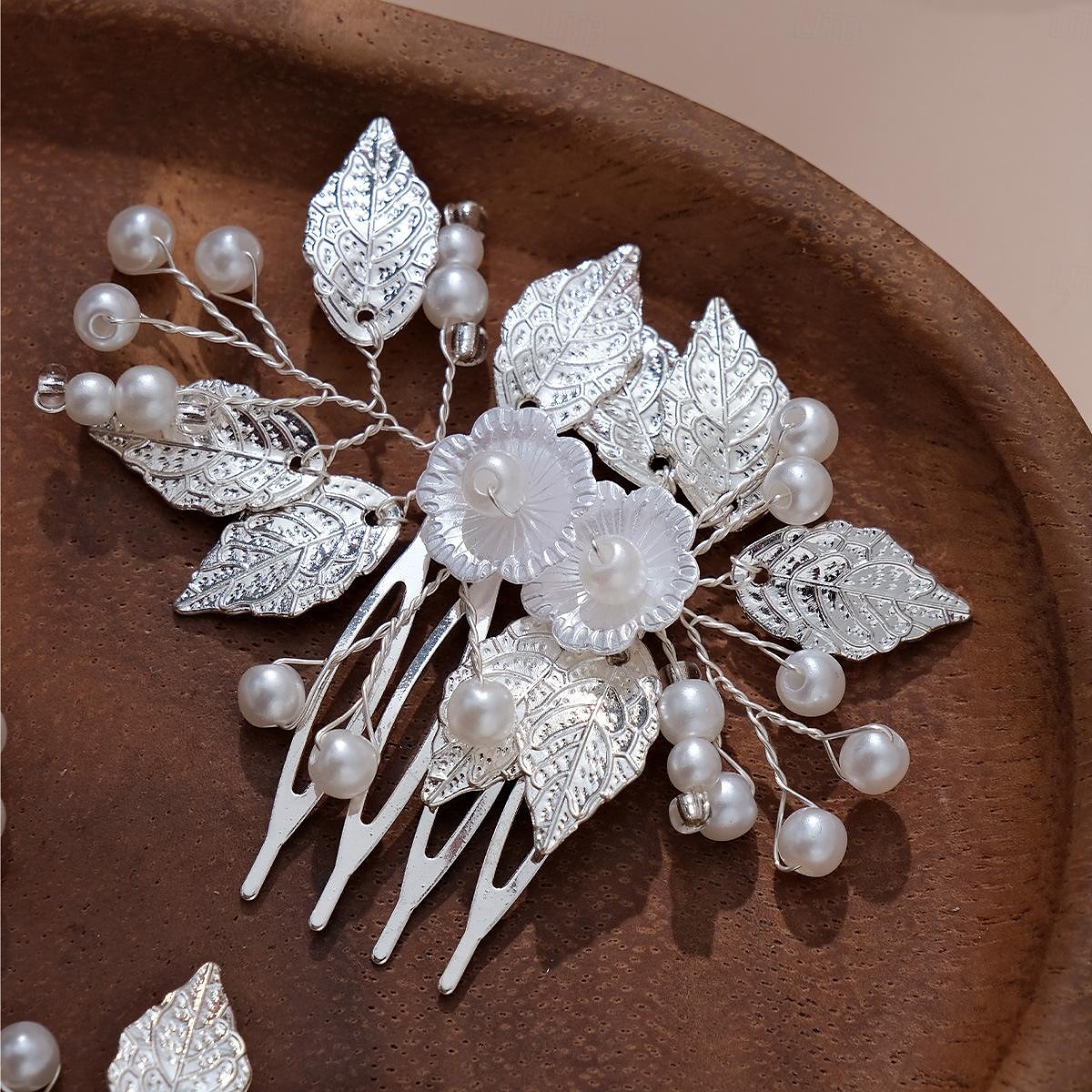 Haarkämme Kopfschmuck Kopfbedeckung Künstliche Perle Strass Hochzeit Cocktail Retro Hochzeit Mit Strass Kunstperlen Kopfschmuck Kopfbedeckung 2025 - $18.99 –P2