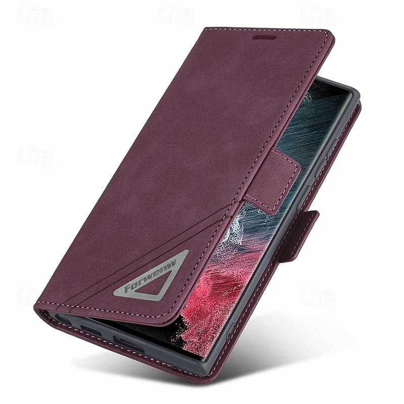 телефон Кейс для Назначение SSamsung Galaxy S24 S23 S22 S21 Ultra Plus A54 A34 A14 Примечание 20 10 Кошелек для карт Откидная подножка Разъем для карты Защита от удара Ретро ТПУ Кожа PU 2025 - $17.99 –P6