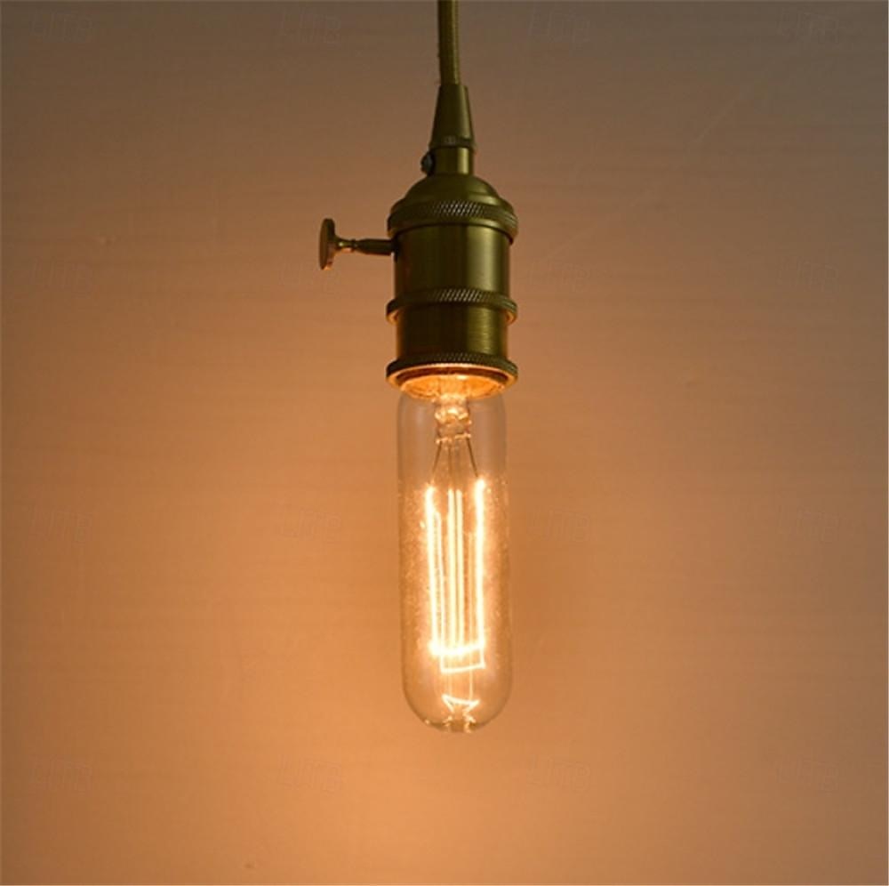 1/6 buc. reglabil t10 e27 40 w bec edison vintage bec industrial incandescent lampă retro antică ac220-240v 2026 - $21.66 –P6