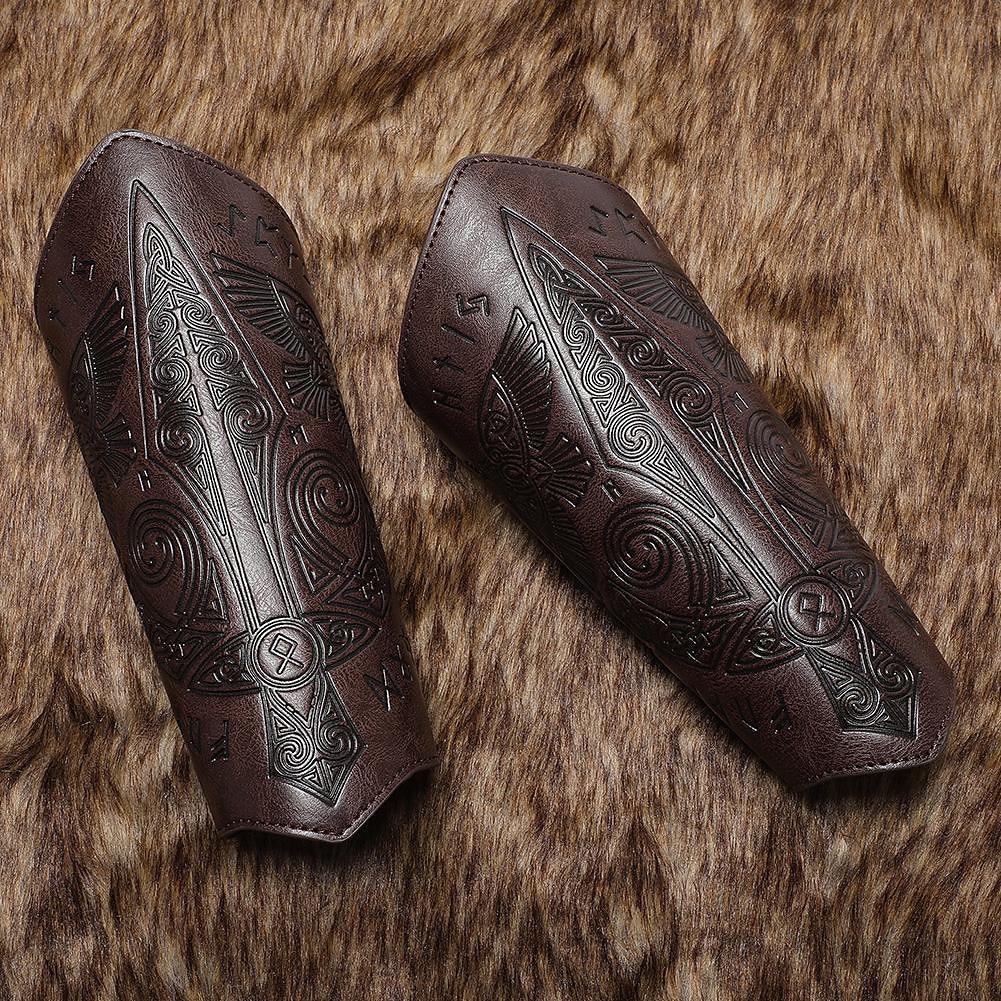 Retrò Vintage Medievale Rinascimento Armatura Polsino Fascia da Braccio Fiera del Ren Pirata Vichingo Crociato Tiro con l'arco Per uomo Per donna Vichingo Fantasia Carnevale Mascherata LARP Adulti 1 del 2025 a $14.49 –P2