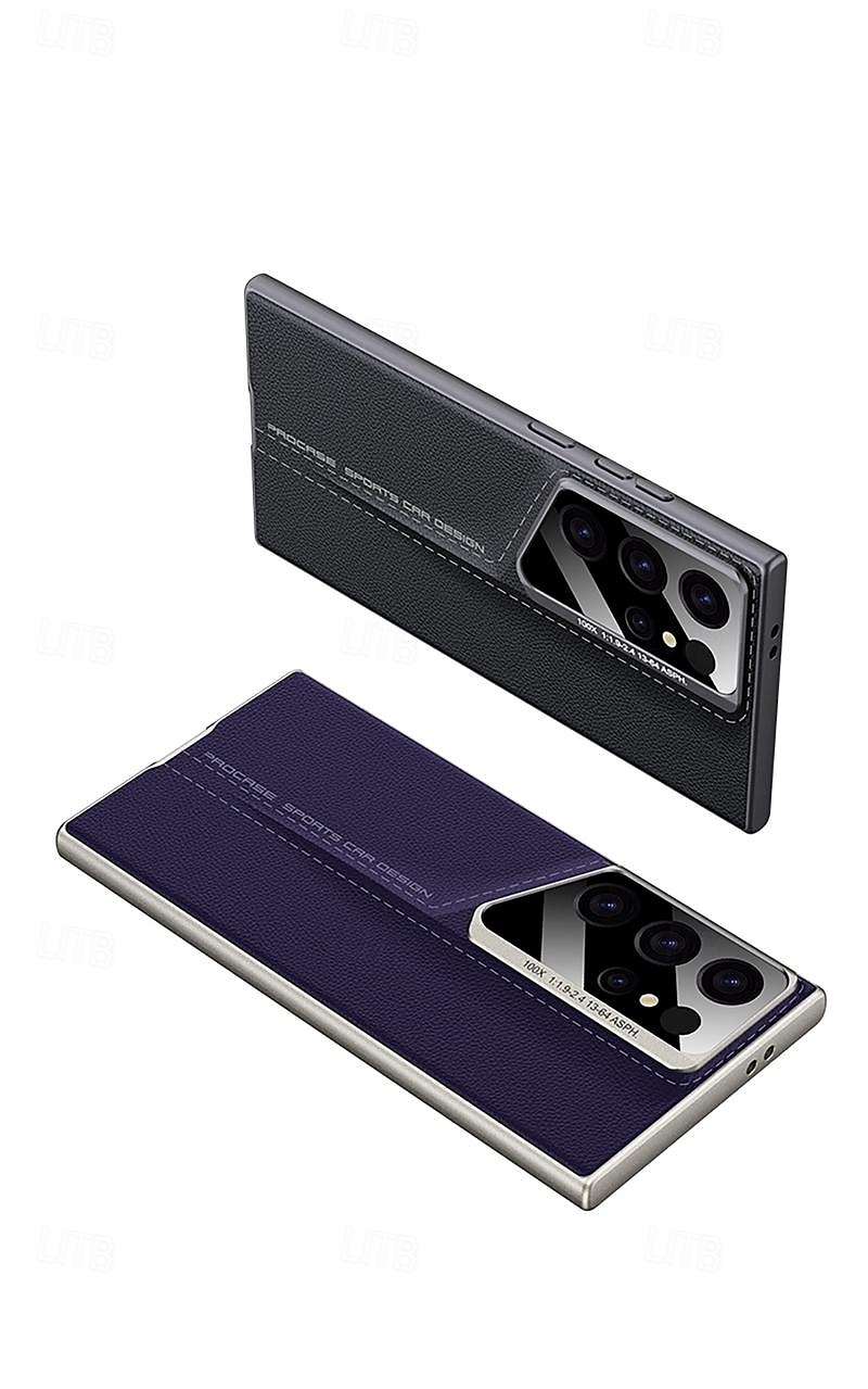 Phone Case For Samsung Galaxy S24 Ultra S23 Ultra S25 Ultra Back Cover with S Pen Shockproof TPU PU Leather 2025 - $20.99 –P12