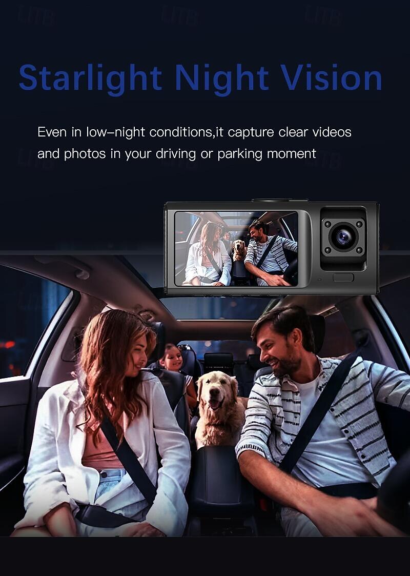 V20 1080p Full HD Car DVR 120 Degree Wide Angle CMOS 2 inch IPS Dash Cam with WIFI / Loop recording / Loop-cycle Recording 4 infrared LEDs Car Recorder 2025 - $49.99 –P3