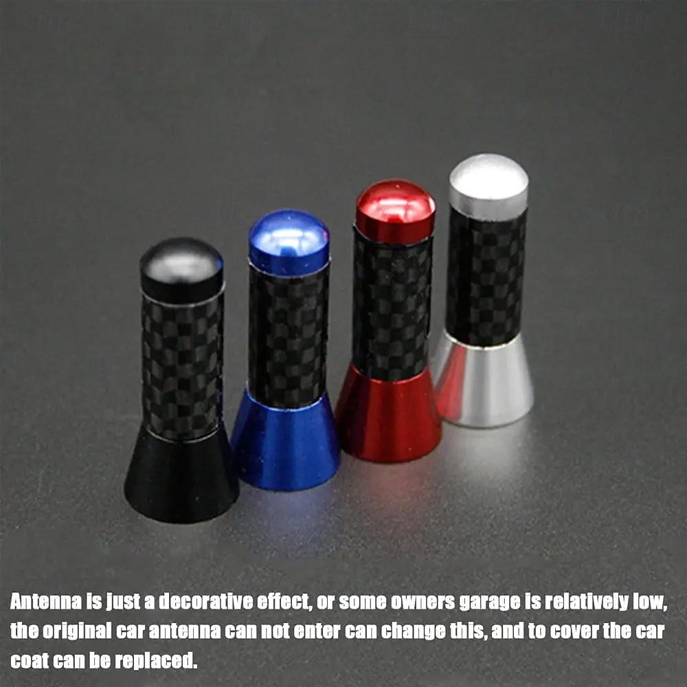 Car Carbon Fiber Antenna Aluminum Signal Car Radio Antenna Metal Aluminum Antenna Modification Supplies Decoration 2025 - $10.99 –P7