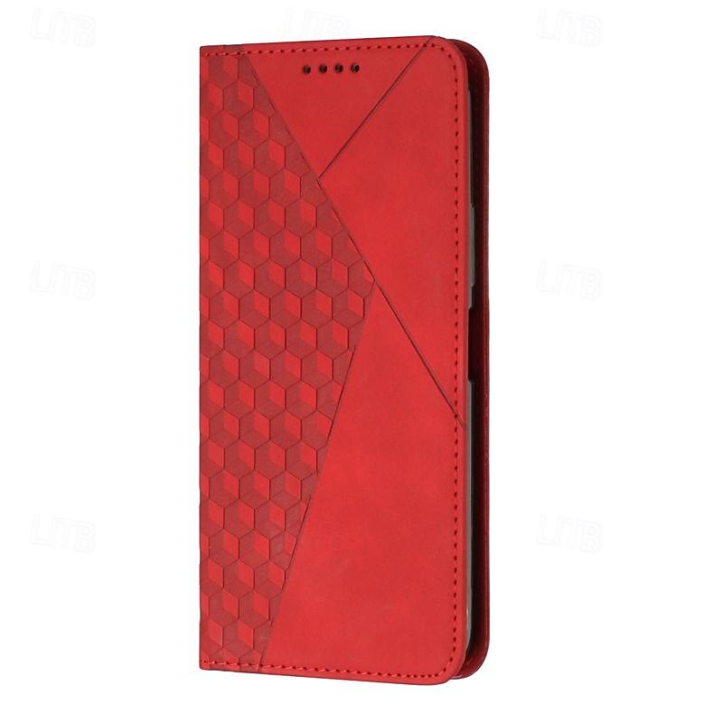 telefon fodral Till iPhone 16 iPhone 15 Pro Max iPhone 14 13 12 11 Pro Max Mini SE X XR XS Max 8 7 Plus Plånboksfodral Magnet med handledsrem Stöd Geometriska mönster TPU PU läder 2025 - $18.99 –P2