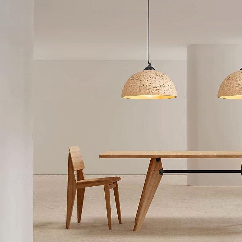 Lampada a sospensione in resina wabi-sabi per cucina, sala da pranzo, lampadario a isola b &b camera da letto lampada a sospensione personalità creativa ristorante semicircolare bar lascia cadere del 2025 a $399.99 –P6