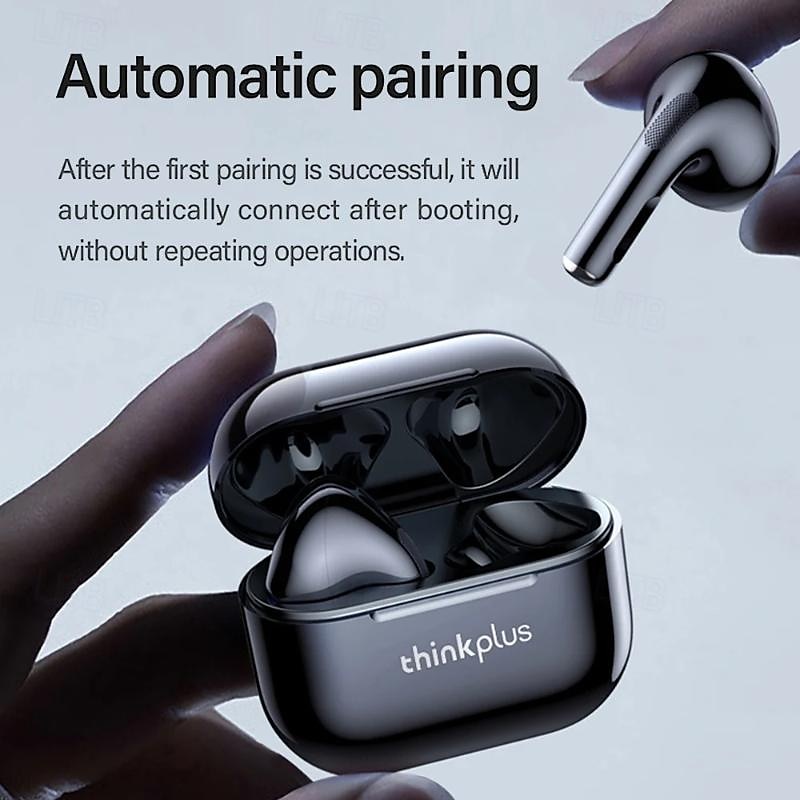 Lenovo LP40 Auriculares verdaderamente inalámbricos TWS auriculares Bluetooth 5.1 estéreo con caja de carga emparejamiento automático para Apple Samsung Huawei Xiaomi MI uso diario viajes uso al aire 2025 - $25.99 –P16