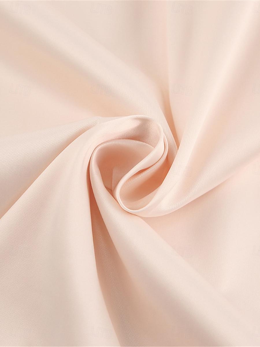 Dames Witte jurk Lange jurk maxi-jurk nappi Afspraakje Vakantie Streetwear Maxi V-hals Lange mouw Zwart Wit Blozend Roze Kleur 2025 - $60.99 -P14