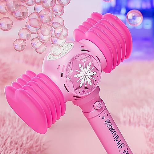 Varinha de bolha para crianças e meninas: varinhas de soprador de máquina de bolhas com luz & música, brinquedos para festas ao ar livre para crianças, presente de aniversário para meninas de 3 4 5 6 de 2025 por $33.99 –P2