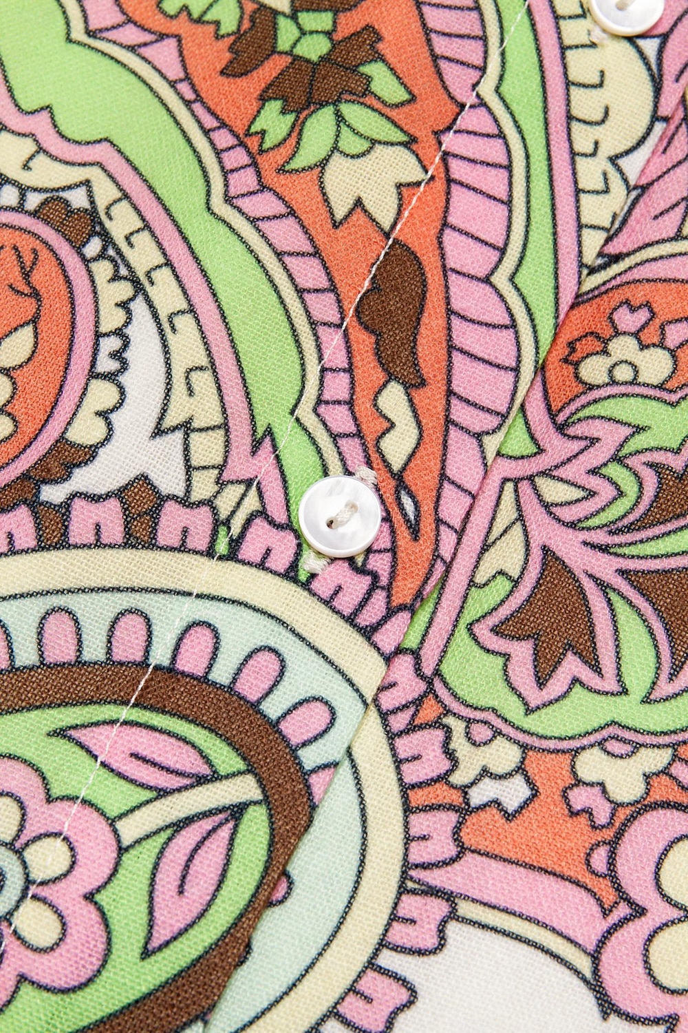 שמלת חולצת מידי בחגורת פייזלי בוהו 2025 - $114.99 –P10