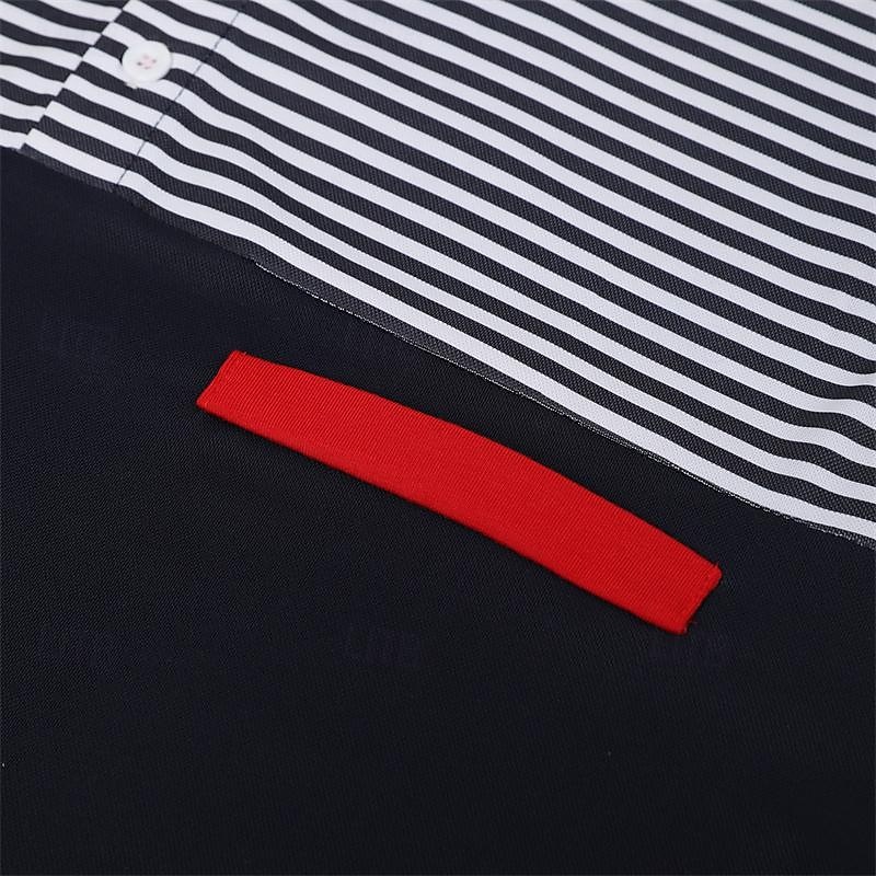 Men's Button Up Polos Cotton Polo Shirt Casual Holiday Lapel Short Sleeve Fashion Basic Color Block Classic Summer Regular Fit White Yellow Burgundy Dark Navy Blue Button Up Polos 2025 - $18.99 –P11