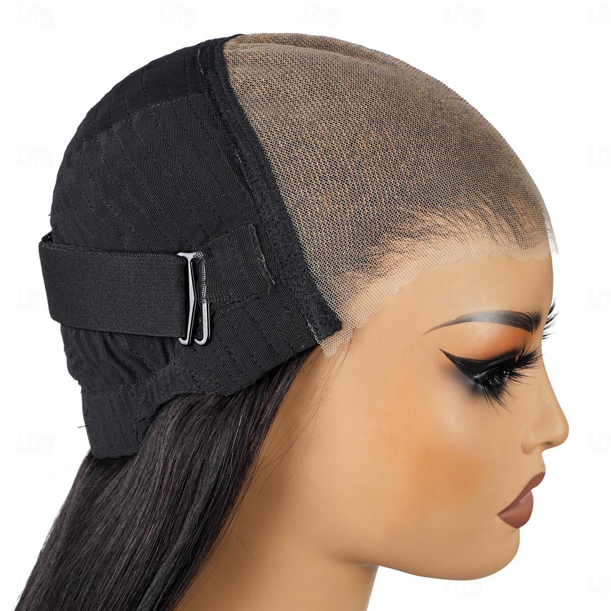 parrucche di capelli umani brasiliani ricci crespi ondulati parrucche corte per donne parrucca trasparente con chiusura in pizzo 6x7 pre-pizzicata riccia profonda naturale del 2025 a $191.99 –P7