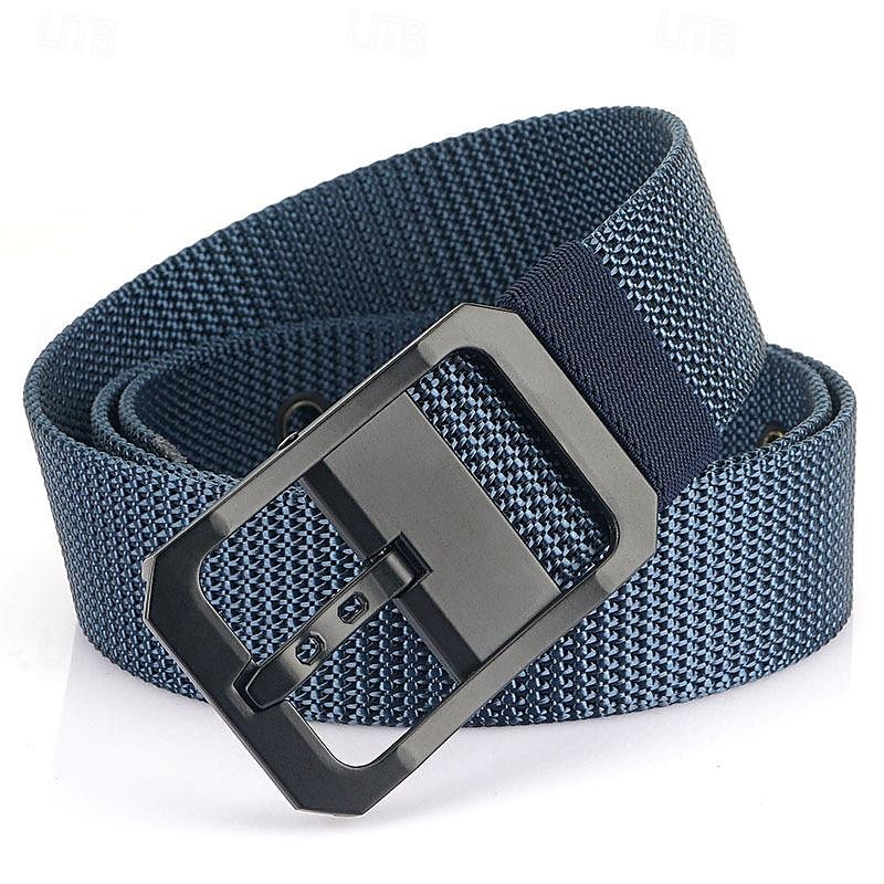 Férfi Öv Nylon öv cink ötvözet Műanyag Tartós Állítható Sima Fekete Rubin Szabadtéri Napi Deréköv 2025 - $11.99 –P5