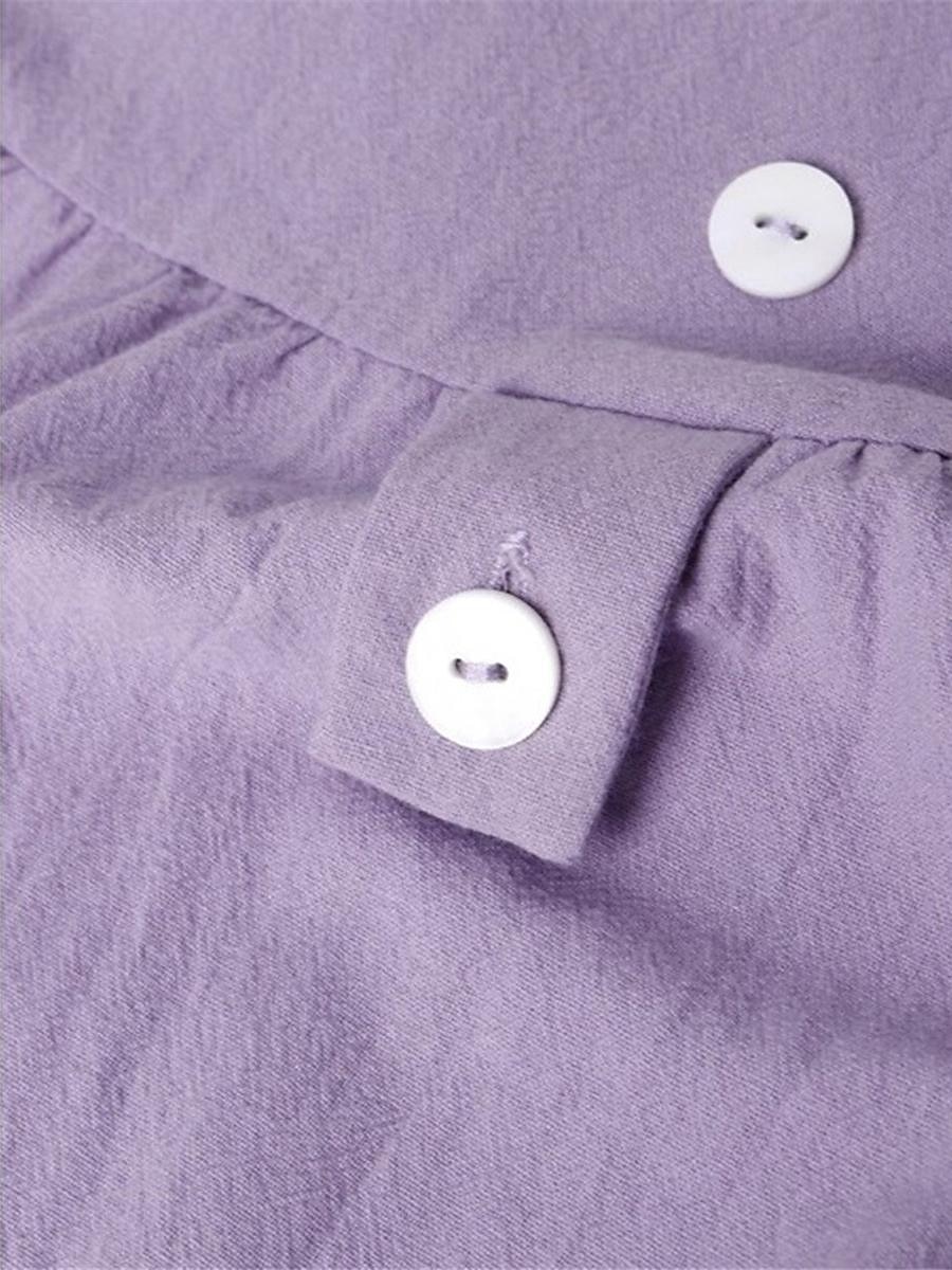 Femmes Blanche Violet Vert Été Printemps Robe Midi Robes inspirées du lin Robe Blanche Robe Décontractée Basique Quotidien Week-end Coupe Ample Uni Col ras du cou de 2025 ? $26.99 –P5