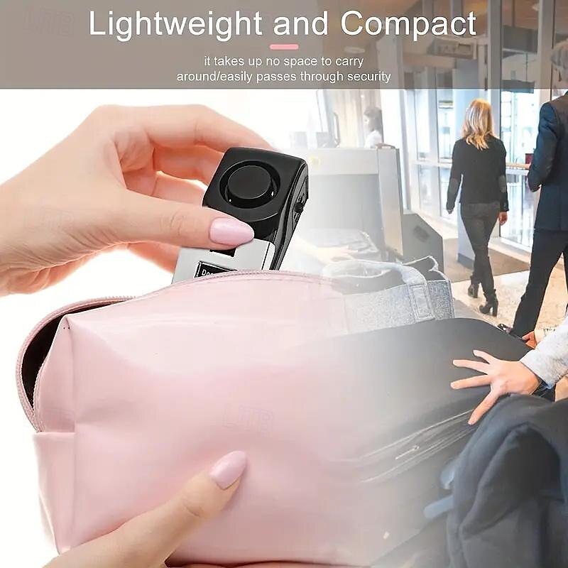 120dB Security Door Stop Alarm - Portable Safety Device forHome Hotel & Travel 2025 - $12.99 –P3