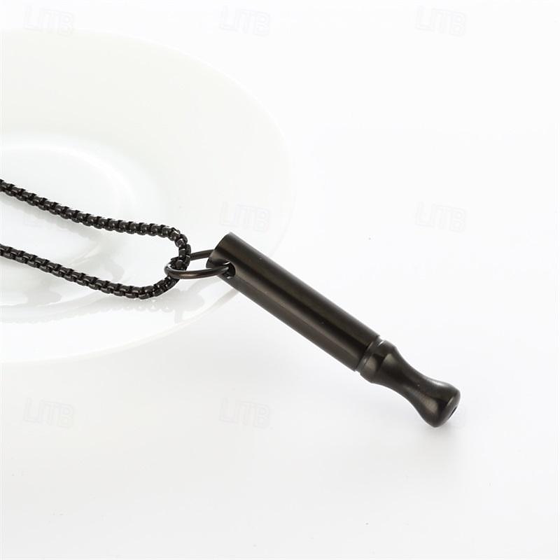 Halskette mit dem Rauchen aufhören, Halskette mit Angstpfeife, Halskette mit Atmung, Halskette mit dem Rauchen aufhören, Stressabbau, achtsame Halskette, Meditationskette 2025 - $14.99 –P10