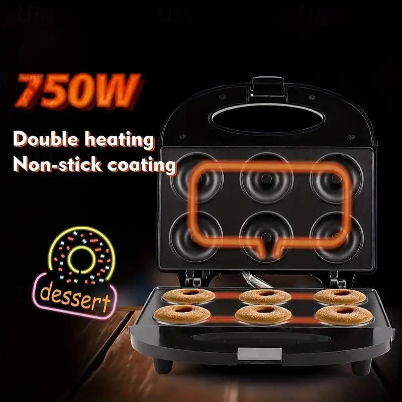 Donut Maker Machine Non -stick Surface Donut Making Machine For Home Bakery Dessert Shop Donuts Recipes For Snacks Dessert And More 2025 - $52.99 –P7