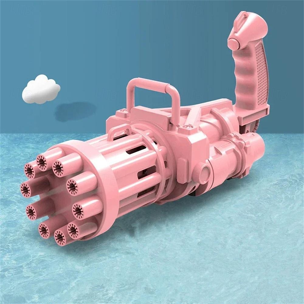 macchina elettrica per bolle Gatling, soffiatore automatico per acqua e sapone, pistola per bambini, spiaggia estiva, giocattoli per bambini all'aperto del 2025 a $23.99 –P7