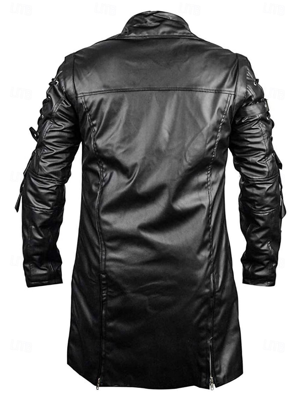 Punk e gótico Medieval Steampunk Casaco Drogador da praga Fantasia Homens Baile de Máscaras Casual / Diário Adulto Casaco de 2026 por $77.99 –P6