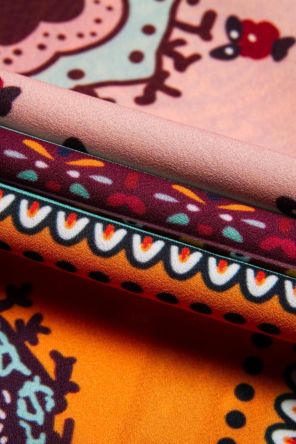 2025年 フォークプリント Vネックマキシドレス  コレクション – $103.99 –P11