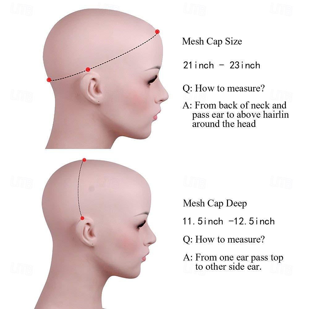 parrucche sintetiche miste naturali corte e soffici con frangia, capelli veri, per donne, colore biondo del 2025 a $18.49 –P7