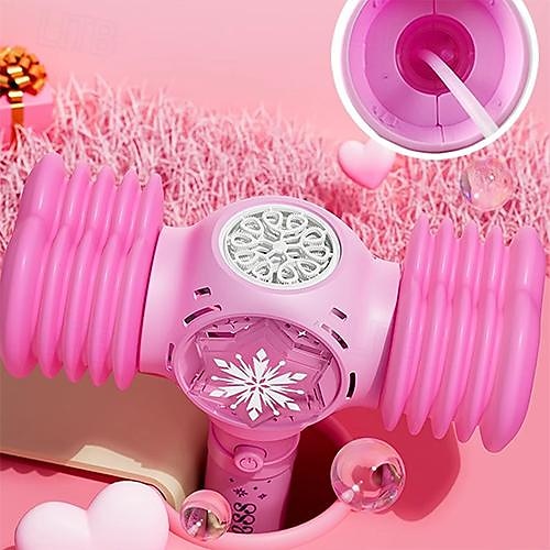 Varinha de bolha para crianças e meninas: varinhas de soprador de máquina de bolhas com luz & música, brinquedos para festas ao ar livre para crianças, presente de aniversário para meninas de 3 4 5 6 de 2025 por $33.99 –P9