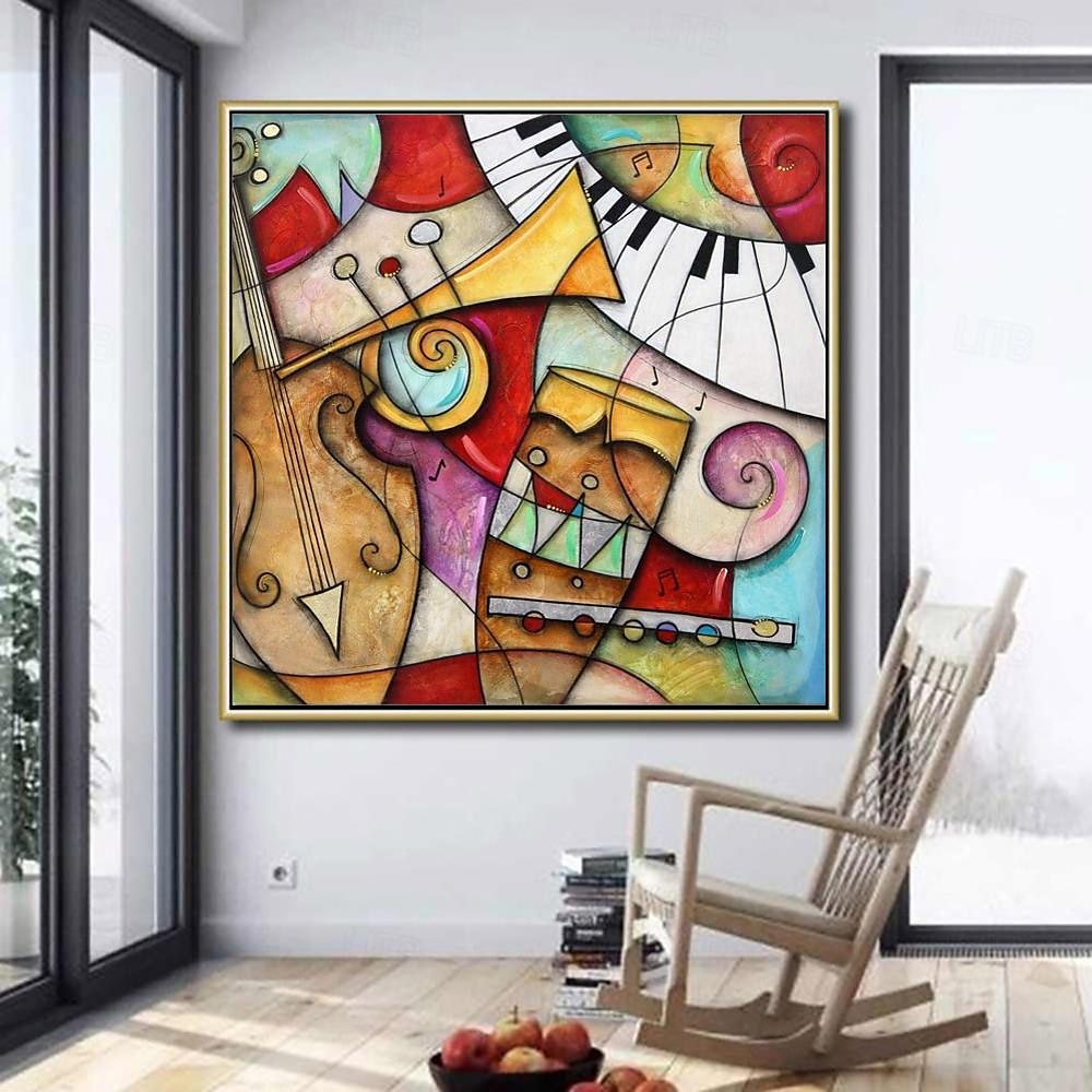 dipinto a olio fatto a mano su tela decorazione della parete di arte famoso picasso figura astratta per la decorazione domestica pittura senza cornice arrotolata non stirata del 2025 a $83.99 –P2