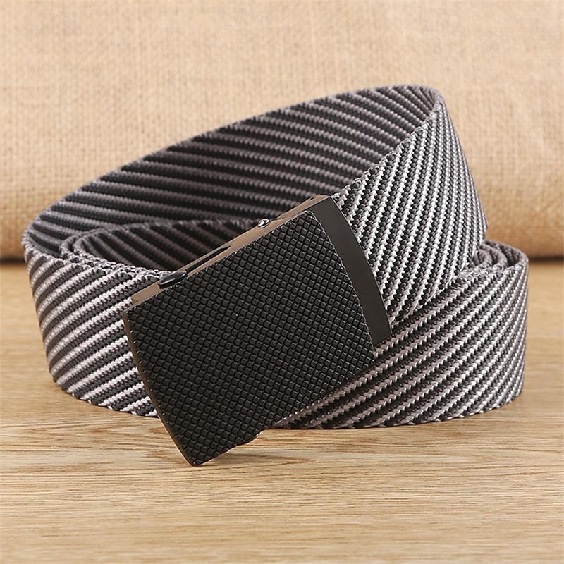 Men's Belt Nylon Belt Waist Belt Yellow Blue Alloy Durable Adjustable Plain Outdoor Daily 2025 - $11.49 –P5