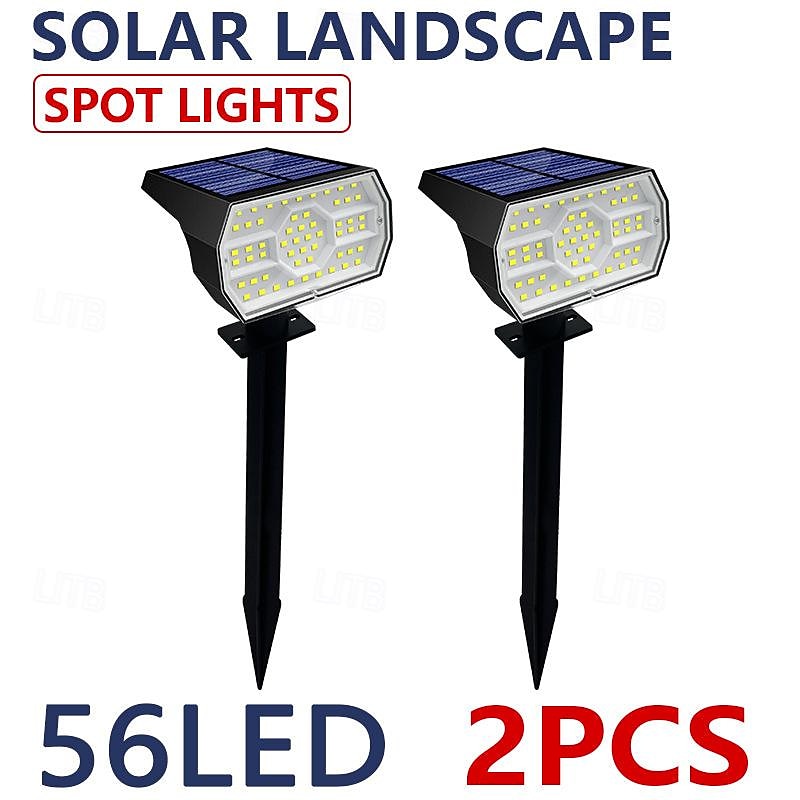 2025年 4本 2個 1個 50 W LEDソーラーライト 多機能 ソーラー駆動 赤外線センサー 温白色 ホワイト 3.7 V # LEDビーズ  コレクション – $34.99 –P12