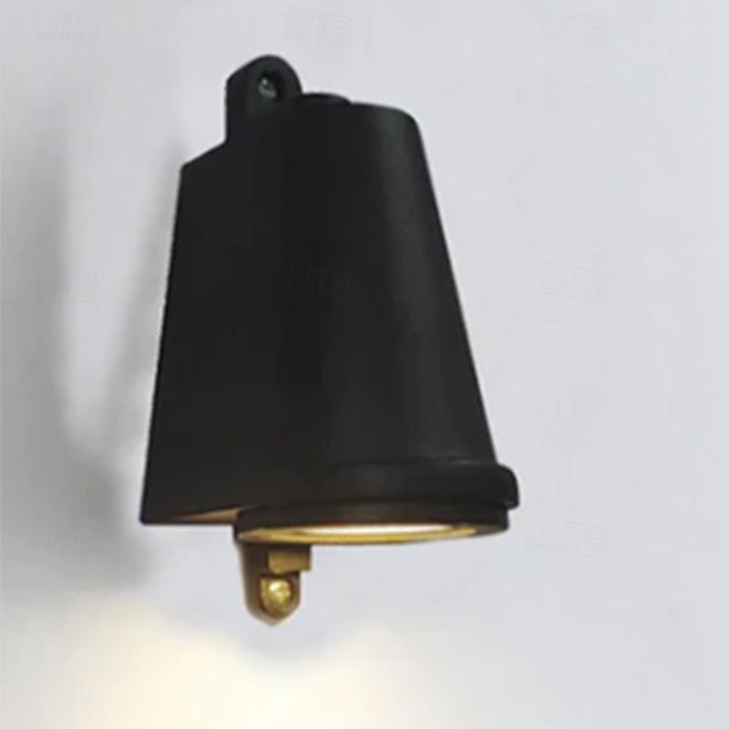 Промышленный уличный настенный светильник в форме подковы, черный, медный, натуральный, серебристый, теплый свет, нейтральный свет, водонепроницаемый настенный светильник, IP65, подходит для наружных 2026 - $61.99 –P9