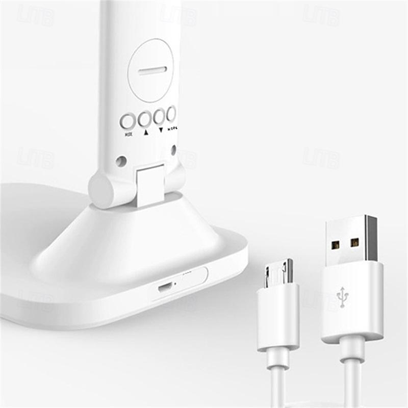 Augenschutz-Schreibtischlampe, LED-Lernen, Studentenwohnheim, Aufladen, Leseschreibtisch, LED-Schreibtischlampe, klappbar, intelligente Schreibtischlampe, Schlafzimmer 2025 - $54.84 –P5