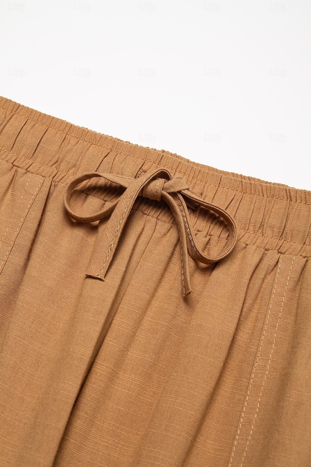 Herr Långbyxor Sommarbyxor Strandbyxor Ficka Elastisk midja Snörning Fjäder Lättvikt Utomhus Fullängd Ledigt Dagligen Ledigt Långbyxor Vit Marinblå Microelastisk 2025 - $25.99 –P5